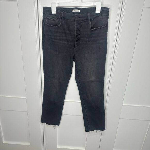 Good American Denim Button Fly Size 12 Size 31 (v1) - Picture 1 of 4